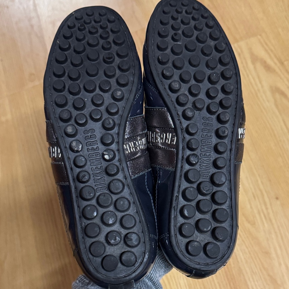 Bikkembergs size 38 7.5 women’s Navy Sneakers shoes soccer - Picture 8 of 11